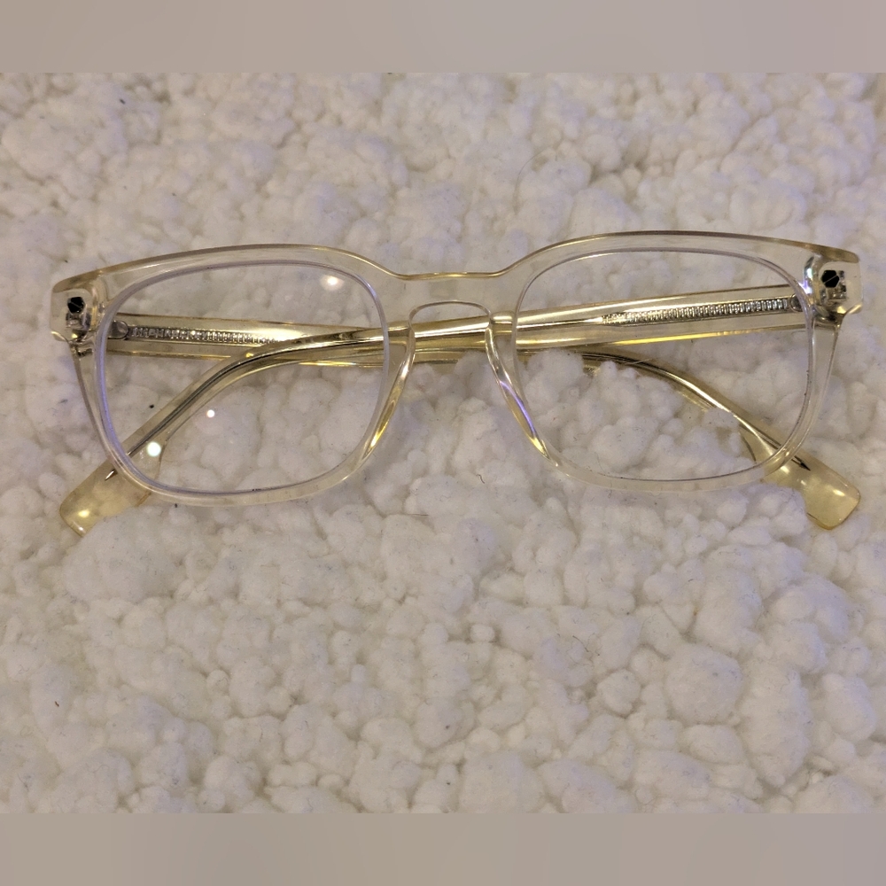 Burberry Clear Transparent B2335 3852 Made In Italy Frames Only 51-21-145